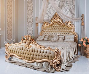 Images of Royal Carved Beds